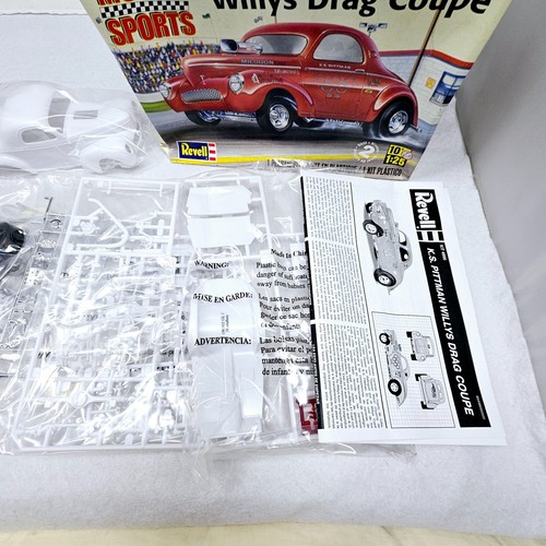 Revell 1:25 K.S. Pittman Willys Drag Coupe Modellauto Bausatz 85-4990 Gasser - Bild 2 von 4