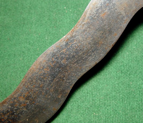 Antique 19th Century Philippine Moro Kris Keris 25" Sword - Picture 10 of 23