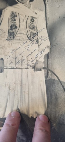 Foto Dedicada Firmada Rosita Moreno Plácido Castelló Fotógrafo 29 x 16 cm - Imagen 3 de 6