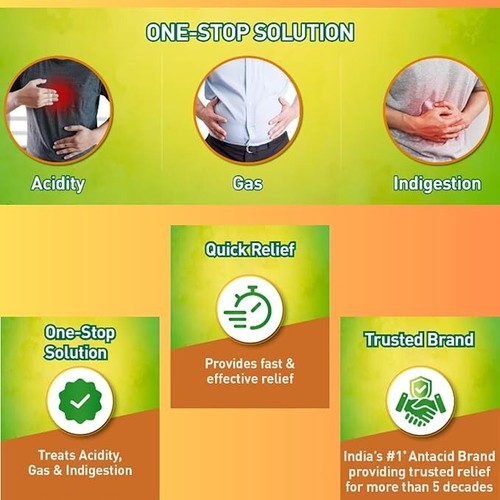ENO 3 in 1 Flavour | 12 Sachets Fast Relief From Acidity, Flatulence and Nausea - Picture 4 of 4