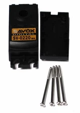 Savox Servos - Top & Bottom Servo Case With 4 Screws Sv0220mg