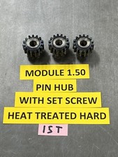 KHK HARD STEEL SPUR GEAR MODULE 1.50 -15 TEETH EXPERIMENT PROTOTYPE 8MM BORE