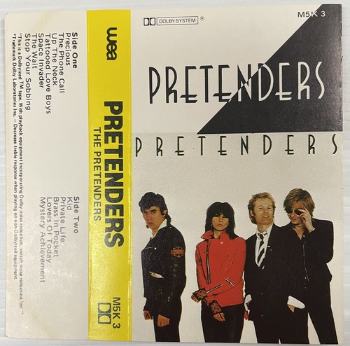 The Pretenders Music Cassette Tape M5K 3 wea Records 1978 Original - Picture 4 of 24