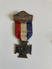 GAR 1923 Campamento Mujeres Relief Corp Cinta Medalla Estado de Nueva York