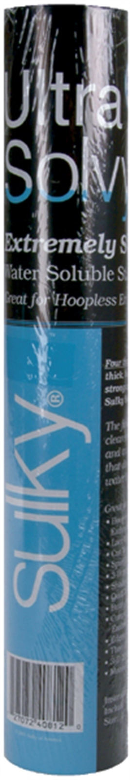 Sulky 408-12 Ultra Solvy Water-Soluble Stabilizer Roll-12"X8yd