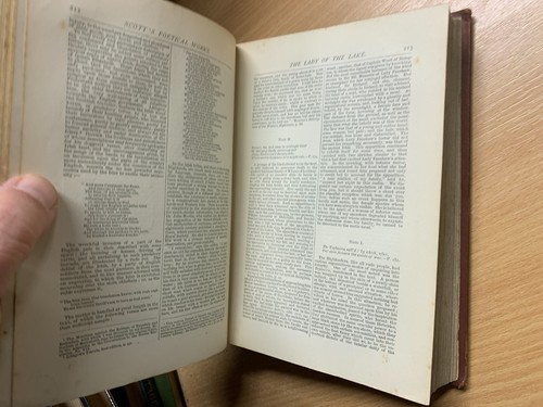 1883 THE COMPLETE POETICAL & DRAMATIC WORKS OF SIR WALTER SCOTT 1kg HB BOOK (P6) - Picture 17 of 22