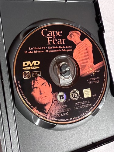 Ein Köder für die Bestie von J. Lee Thompson, Cape Fear | Zustand sehr gut | DVD - Bild 2 von 2