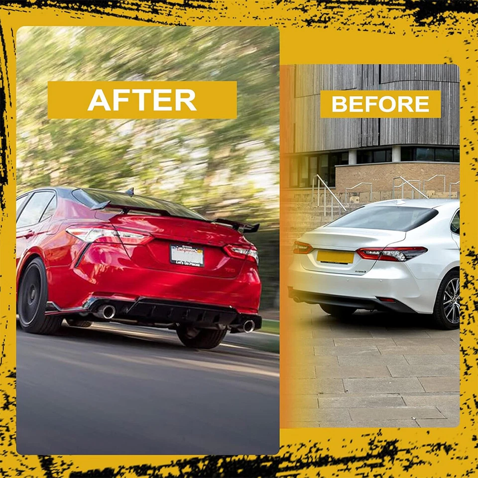 For Chrysler 200 2011-2017 Glossy 57" Sport Rear Trunk Spoiler Racing Wing Lip Foto 3 de 4