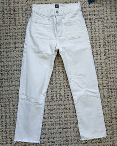 gap high rise cheeky straight jeans