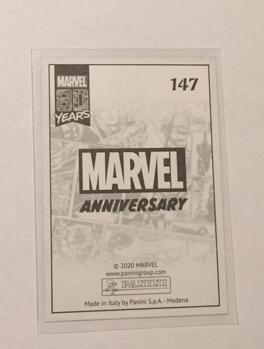 Panini Card Jane Foster Thor Love And Thunder #147 Marvel 80th anniversary - Picture 2 of 2