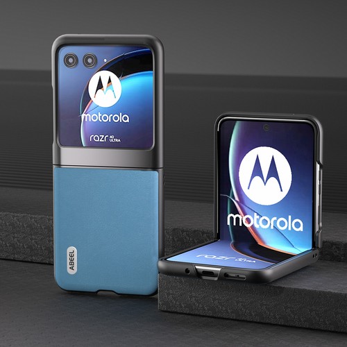 Custodia telefono in pelle PU semplice antipolvere per Motorola Razr 50 40 Ultra Razr+ 2024 - Foto 32 di 36