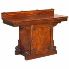 WILLIAM IV CIRCA 1830 CUBAN MAHOGANY ORNATELY CARED SIDEBOARD WINE CELLAR 