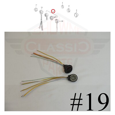 Multiple Plug Connection wiring harness for 1965-1994 Porsche 911