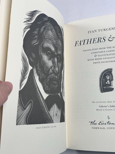 Easton Press Fathers & Sons Ivan Turgenev - Imagen 6 de 7