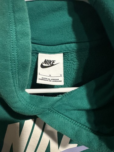 Nike Big Kids Hoodie Sportswear Club Fleece Long Sleeve Pullover - Size L Large - Picture 2 of 4