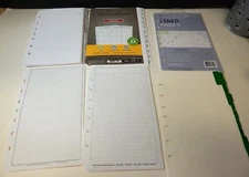 FRANKLIN Covey Classic Planner Refill Inserts Jan-Dec Calendar date Lined Bundle