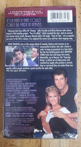 Two of a Kind (VHS, 1995) John Travolta, Olivia Newton-John - Sealed - Bild 2 von 2