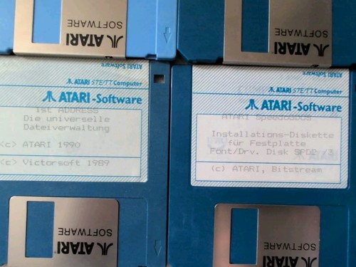 Atari Disks Joblot of 15 X Floppy Disk - 3.5 2DD 720kb Sold as Untested Blanks - Photo 3/12