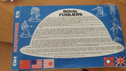 royal fusiliers atlantic 1/72 - Imagen 2 de 3