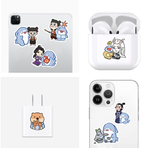 103 stickers Nezha Ao Bing Taiyi Real Cute Cartoon Stickers Decorative Mug - Picture 20 of 23