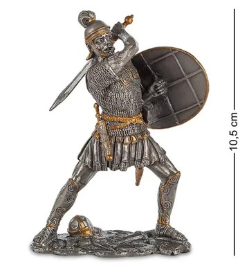 Veronese pewter figurine ''Warrior with sword'' WS-805. 4,1 in. Free shipping