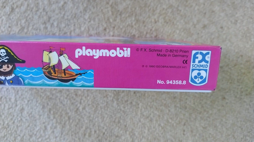 Playmobil 2x Puzzles 1990 - 64 pce each - Pirate Ship & Western Town w/ Train EC - Picture 9 of 9