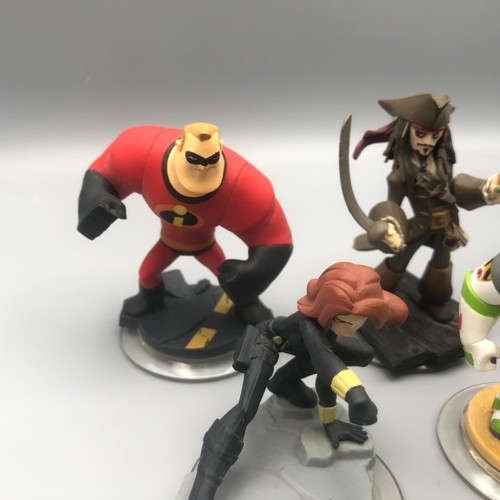 Lote de figuras de trabajo de Disney Infinity, cristal x7 - Imagen 8 de 8