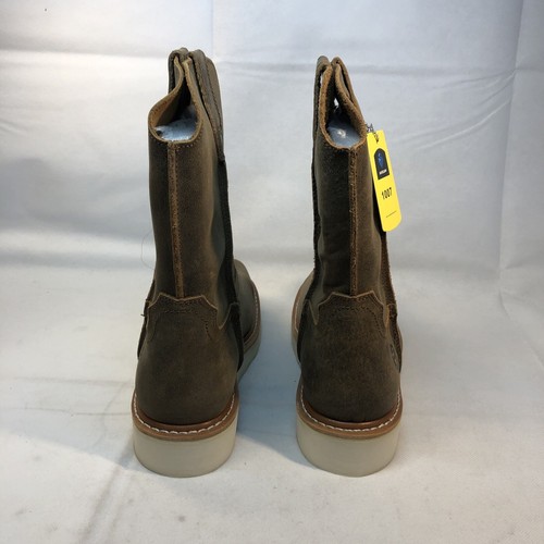 Sureway Grey Antiquity Full Grain Leather Boots US Men’s 10.5 New With Box - Picture 11 of 14