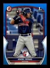 Angel Genao 2023 Bowman Baseball #BP-140 Prospects Blue Guardians SP/150