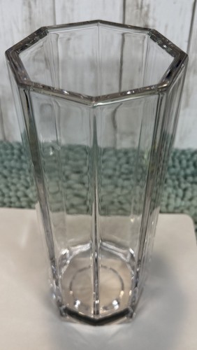 Villeroy und Boch Kristall Klar Glas Vase Groß 27cm Schwer Signiert - Picture 6 of 12