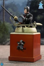 DID XD80023Y 1/12 Soldier WWII Leopard Tank Platform Stand Weapon Model 6" Scene