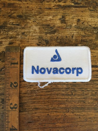 Vtg Novacorp 3.25” Embroidered Sew On Patch Badge Property Management Canada NS - Picture 4 of 4