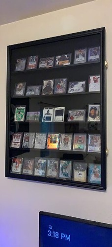 Graded Trading Card Display Case 2 Pcs 35 Sport Baseball Football PSA Slabs Rack - Picture 17 of 19