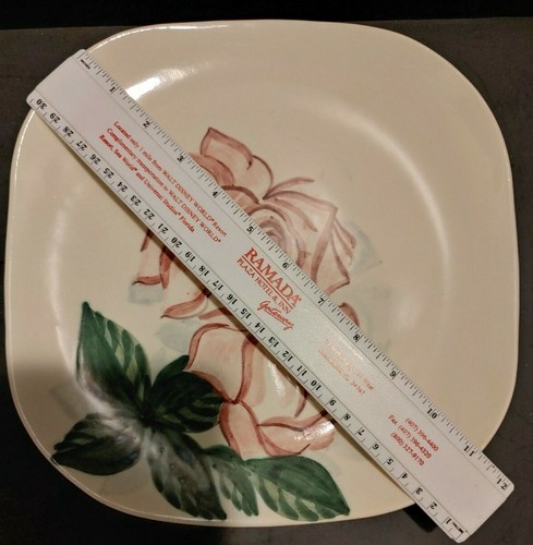 VTG RED WING Pottery LEXINGTON ROSE pattern Cups, Saucers, Plates 1940s-1950s - Picture 23 of 88