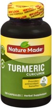 Nature Made Turmeric Curcumin Capsules 120 EA