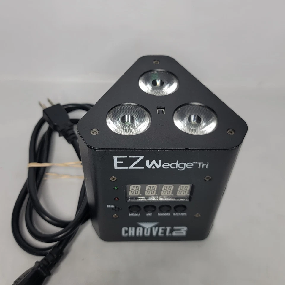 Chauvet DJ EZ Wedge Tri Battery Power Wireless LED Wash Lights - Image 2 of 4