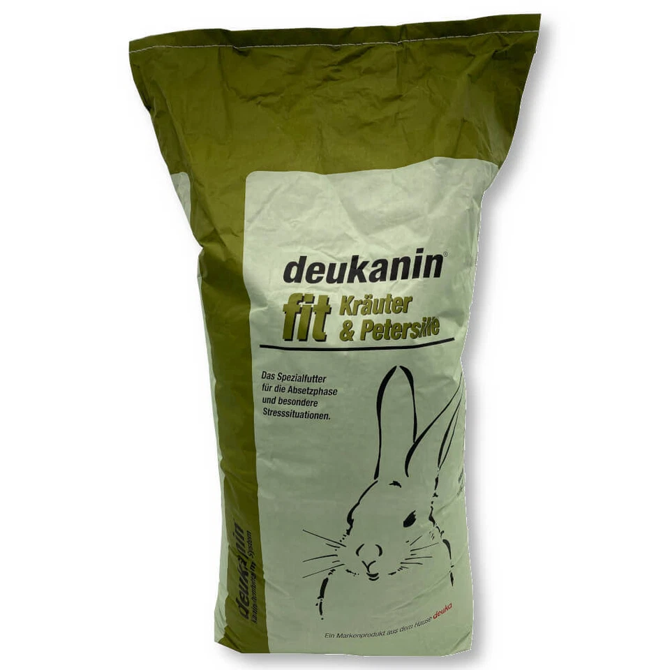 Deukanin Fit Kräuter & Petersilie 25 kg Kaninchenfutter Meerschweinchenfutt - Bild 2 von 4