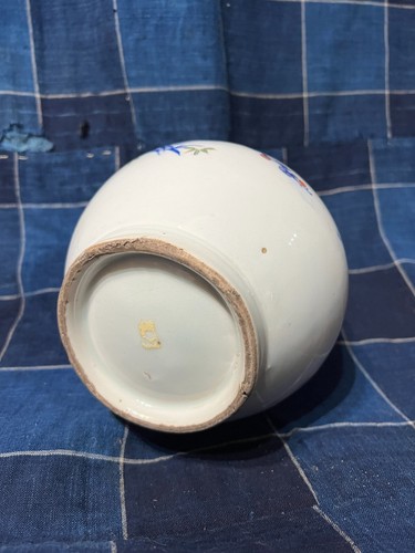 Botella de Sake Tokkuri Japonesa Antigua NABESHIMA wareinbo Tokkuri Antigua ERA MEIJI 7 - Imagen 7 de 8