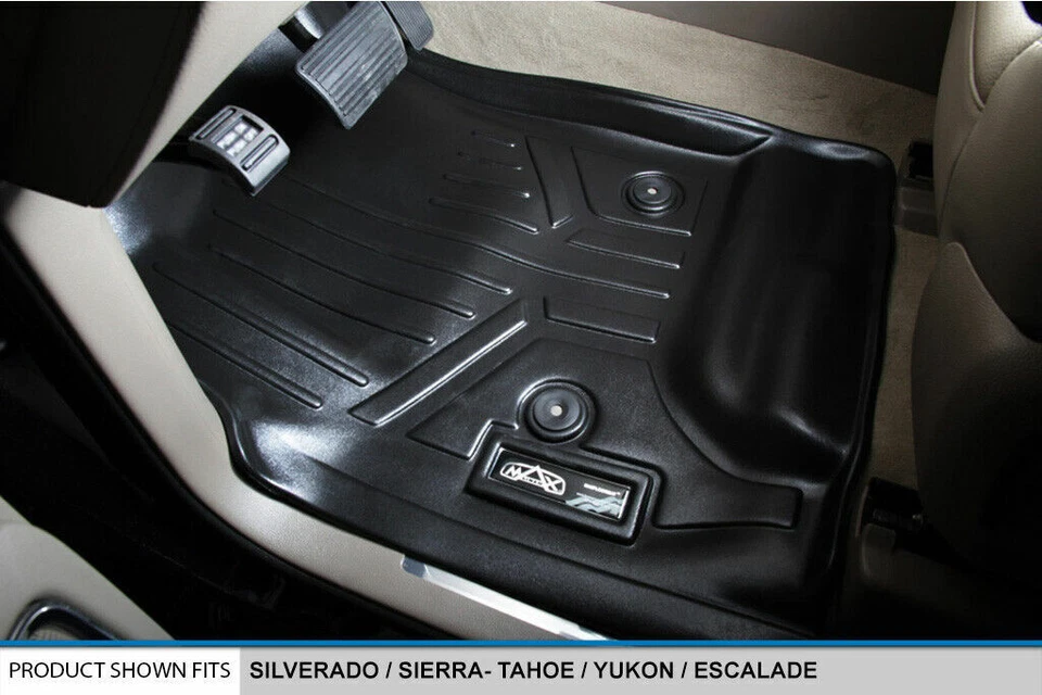 SMARTLINER Custom Fit Floor Mats Cargo Liner Set 2015-2020 Chevy Tahoe GMC Yukon Foto 2 de 4