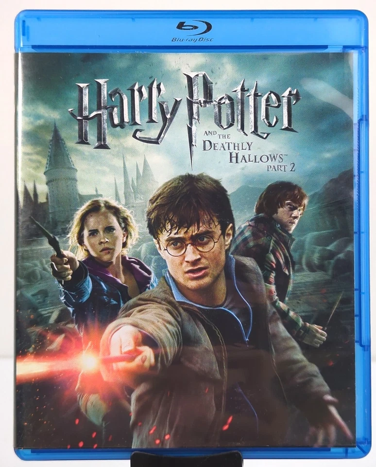 HARRY POTTER & DEATHLY HALLOWS: Part 2 (Blu-ray + DVD, 2011, PG-13) 3-Disc Set - Image 3 of 4