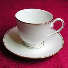 Lenox factory 2nd (Federal Gold) 3 1/8" CUP & SAUCER SET(s) Exc (2 left)
