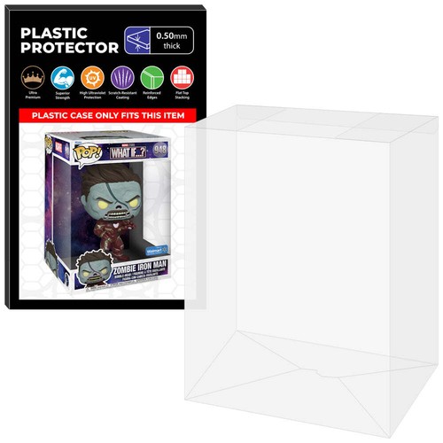 Pop Protector for 10 inch Zombie Deadpool #698 Jumbo Funko Pop - Picture 10 of 15