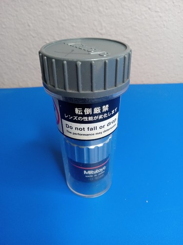 Mitutoyo QV-objective 5X Infi/0 Microscope Objective Lens - Picture 3 of 16