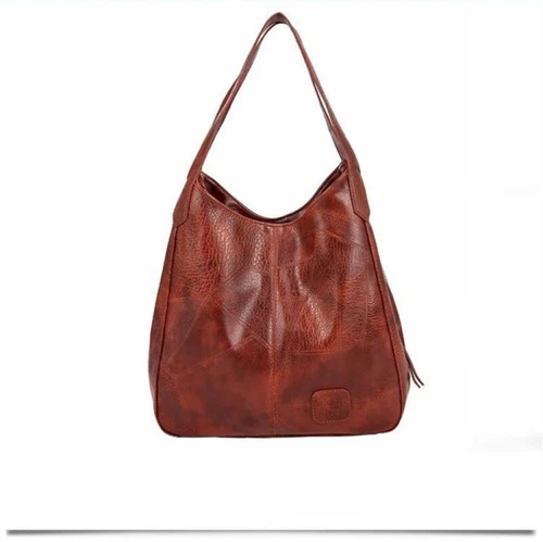 New Women Designer Leather Shoulder Bag Large Capacity Ladies Handbag Hobo Tote - Picture 12 of 24