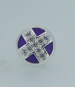 Authentic Kameleon Sterling Silver Disco Baby Jewelpop KJP358 *RETIRED*