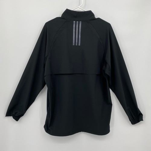 Adidas Men's Long Sleeve Triple Stripe Batting Jacket Lightweight Black Size S - Picture 7 of 7