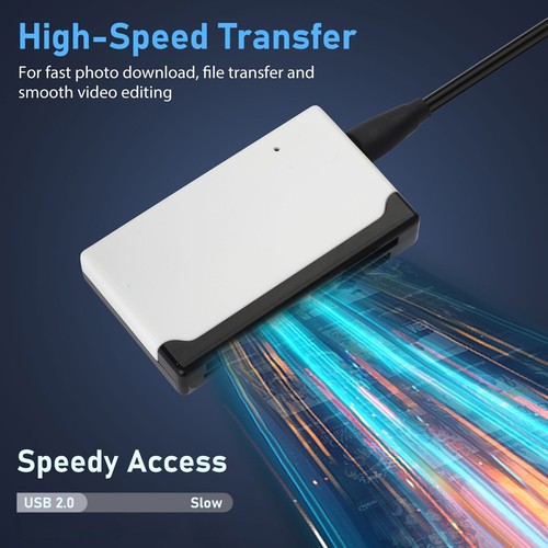 6IN1 Card Reader USB 3.0 Micro SD TF CF Smart Memory Adapter for Windows Mac OS - Picture 7 of 9