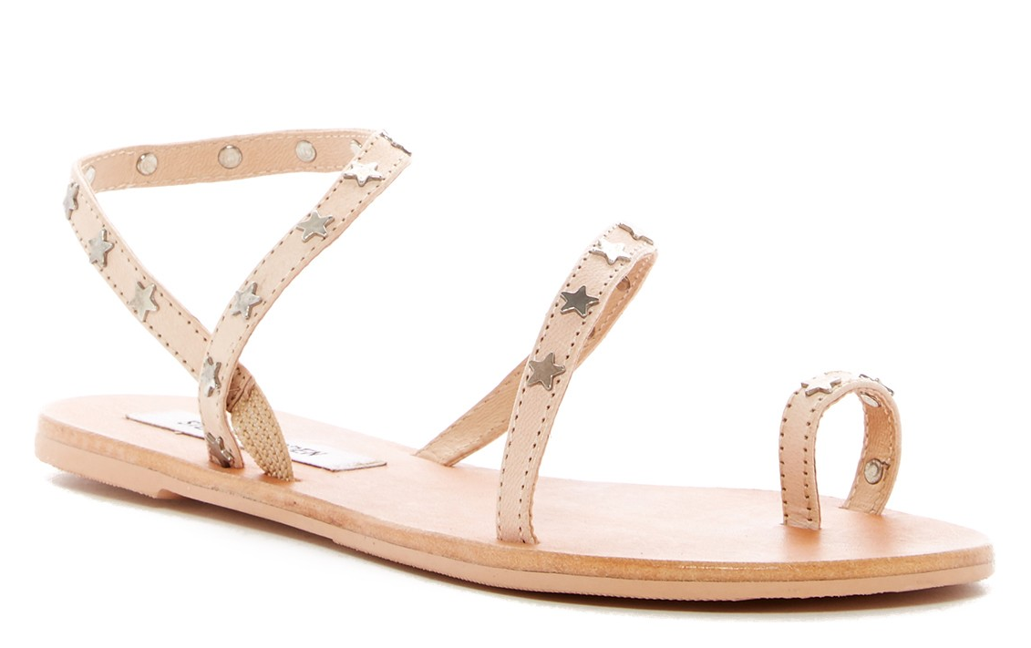 【Steve Madden】注目セール☆ダブルストラップ・フットベッド NEW STEVE MADDEN PAIGE SANDALS WOMENS 8.5 STRAPPY TOE LOOP