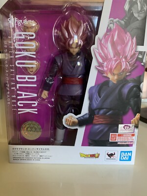Figurine Dragon ball Z - Black goku rose SH Figuarts - Bandai Officielle