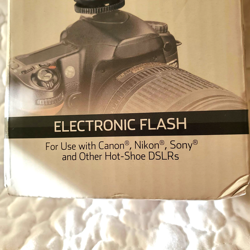 ONN ELECTRONIC FLASH FOR CANNON NWT - Picture 4 of 7
